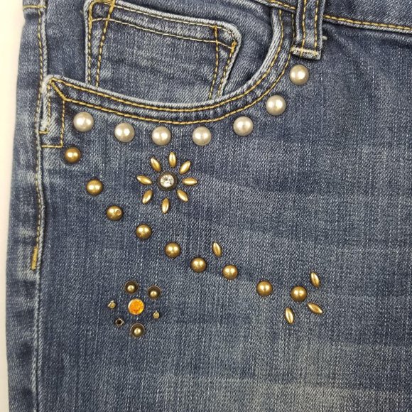 KUT for the Kloth Embellished Bootcut Jeans 10 - Picture 14 of 14